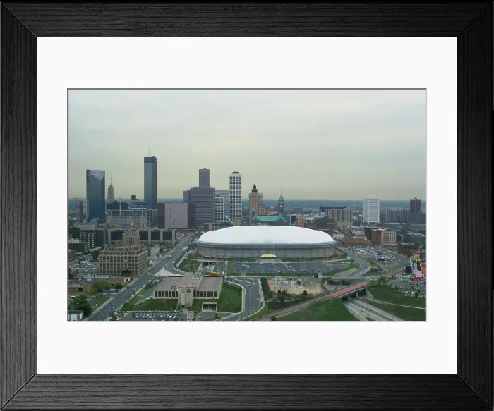 Framed Print : Hubert H. Humphrey Metrodome Framed Print : Hubert H. Humphrey Metrodome