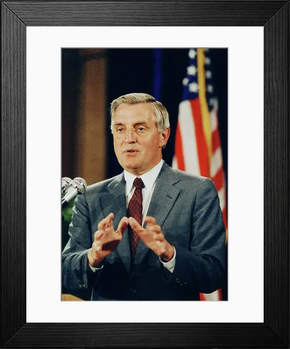 Framed Print : Walter Mondale Framed Print : Walter Mondale