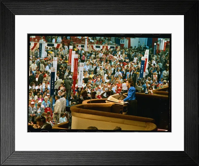 Framed Print : Elizabeth Dole Addressing Convention Framed Print : Elizabeth Dole Addressing Convention
