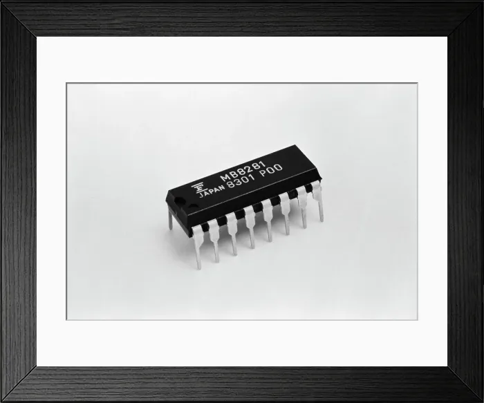 Framed Print : Comuter Chip Framed Print : Comuter Chip