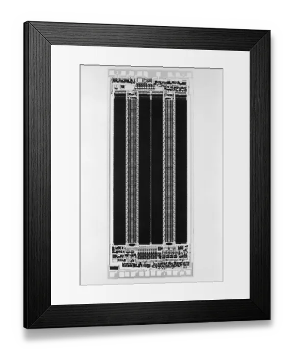 Framed Print : Computer Chip Framed Print : Computer Chip