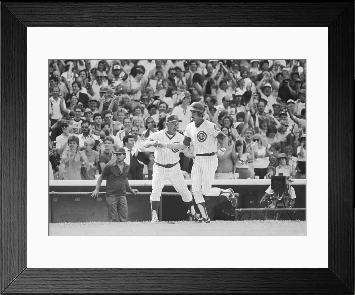Framed Print : Ryne Sandberg Hits Winning Homer