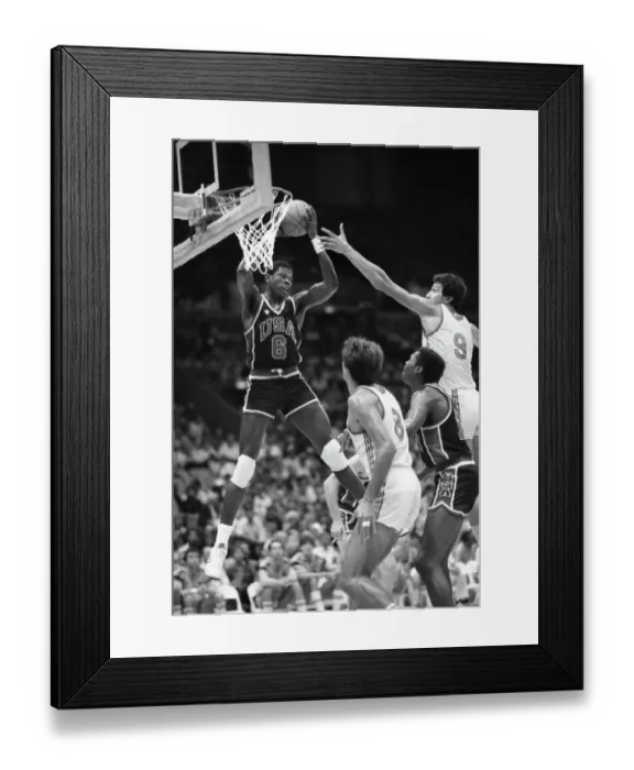 Framed Print : Olympic Basketball