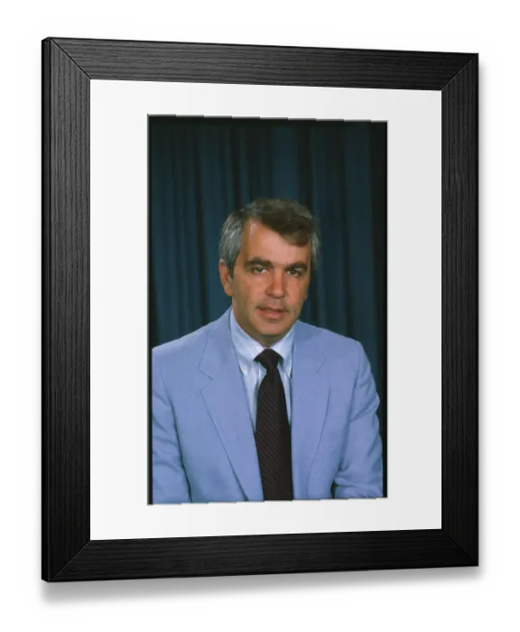 Framed Print : Portrait of Donald W. Riegle Framed Print : Portrait of Donald W. Riegle