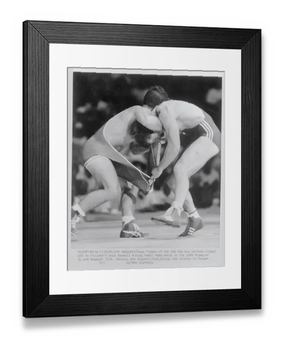 Framed Print : Rough Wrestling in Action Framed Print : Rough Wrestling in Action