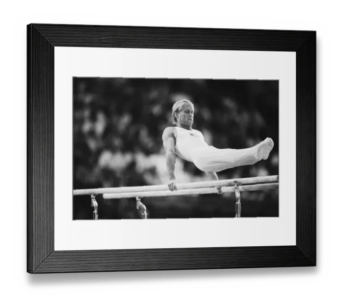 Framed Print : Olympian Bart Conner Framed Print : Olympian Bart Conner