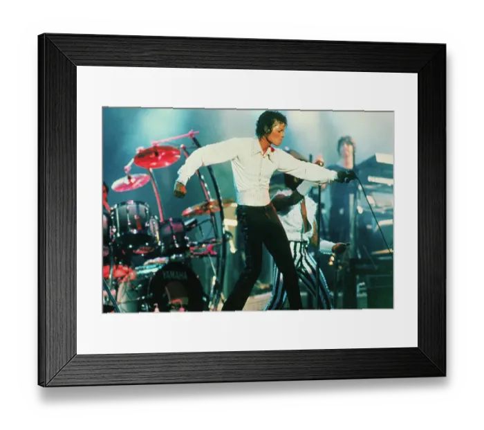 Framed Print : Michael Jackson Performing Framed Print : Michael Jackson Performing