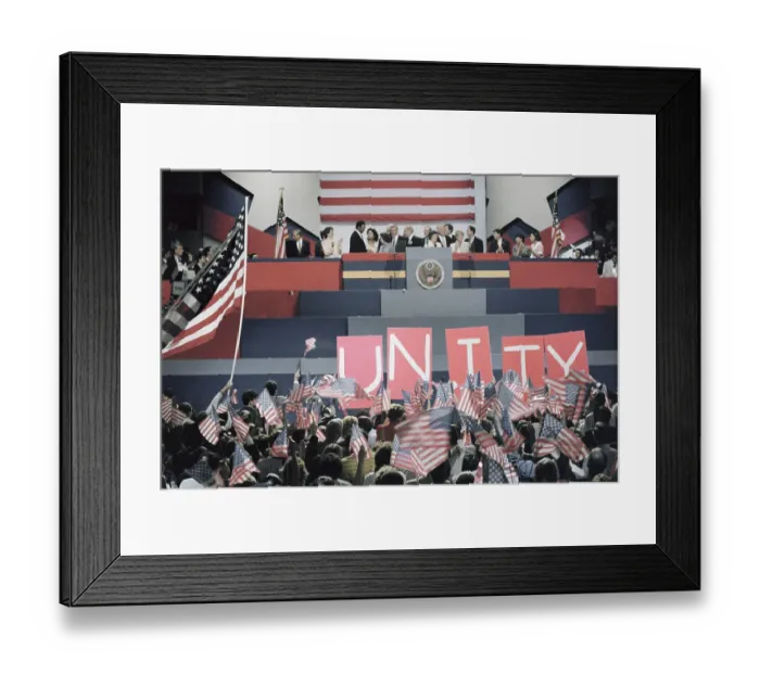 Framed Print : Democratic National Convention Framed Print : Democratic National Convention