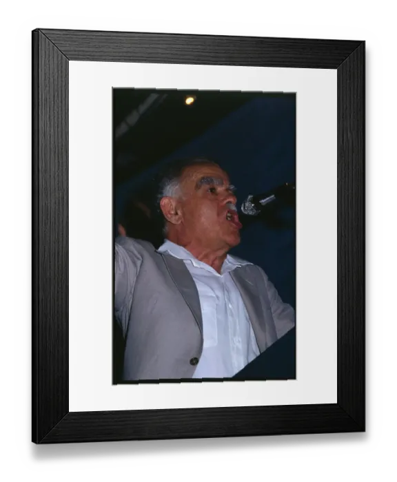 Framed Print : Yitzhak Shamir Speaking