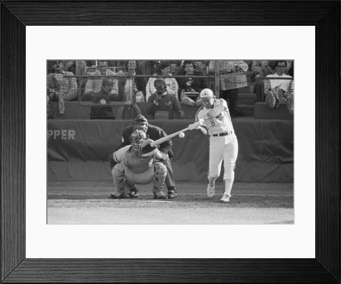 Framed Print : Gary Carter Batting in Baseball All Star Game Framed Print : Gary Carter Batting in Baseball All Star Game