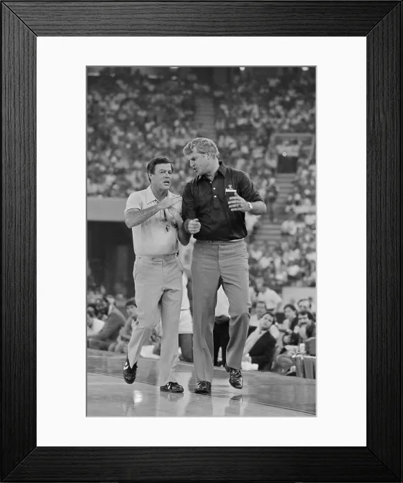 Framed Print : Bobby Knight Arguing Framed Print : Bobby Knight Arguing