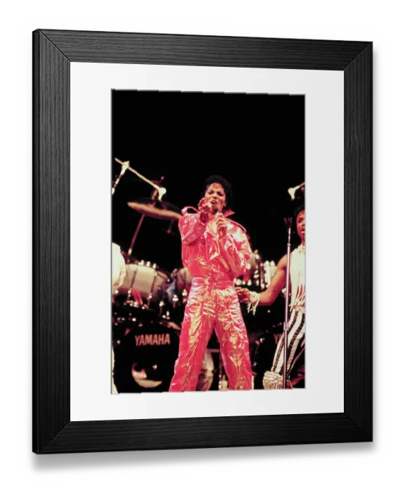 Framed Print : Michael Jackson Performing on Stage Framed Print : Michael Jackson Performing on Stage