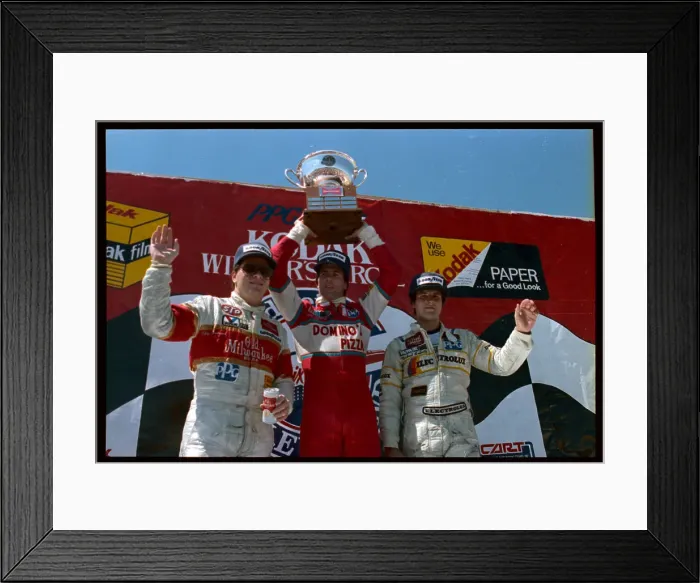 Framed Print : Grand Prix Winners on Stand Framed Print : Grand Prix Winners on Stand