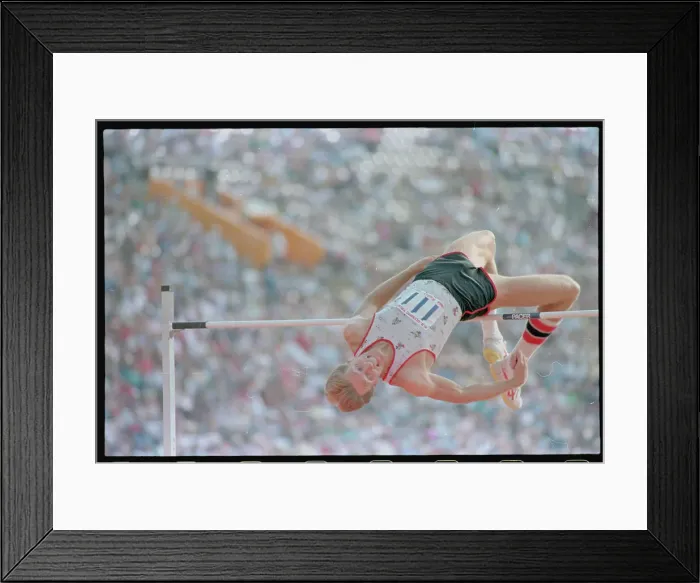 Framed Print : Dwight Stones Clearing Bar Framed Print : Dwight Stones Clearing Bar