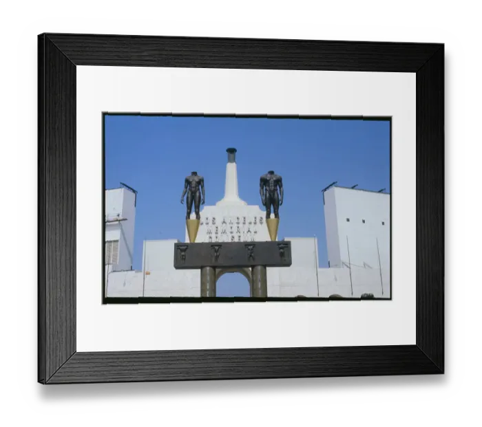 Framed Print : Olympic Gateway in Los Angeles Framed Print : Olympic Gateway in Los Angeles
