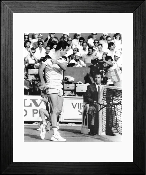 Framed Print : John McEnroe Framed Print : John McEnroe