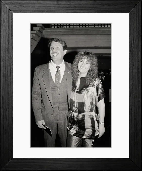 Framed Print : Patty Hearst and Husband Bernard Shaw Framed Print : Patty Hearst and Husband Bernard Shaw