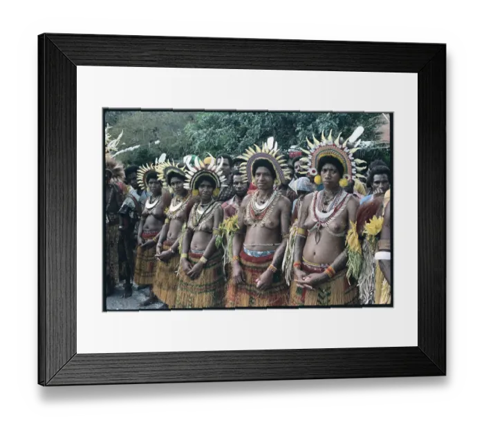 Framed Print : Pope John Paul II Visits the Solomon Islands Framed Print : Pope John Paul II Visits the Solomon Islands