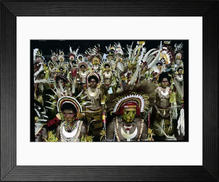 Framed Print : Warrior Dancers Performing for the Pope Framed Print : Warrior Dancers Performing for the Pope