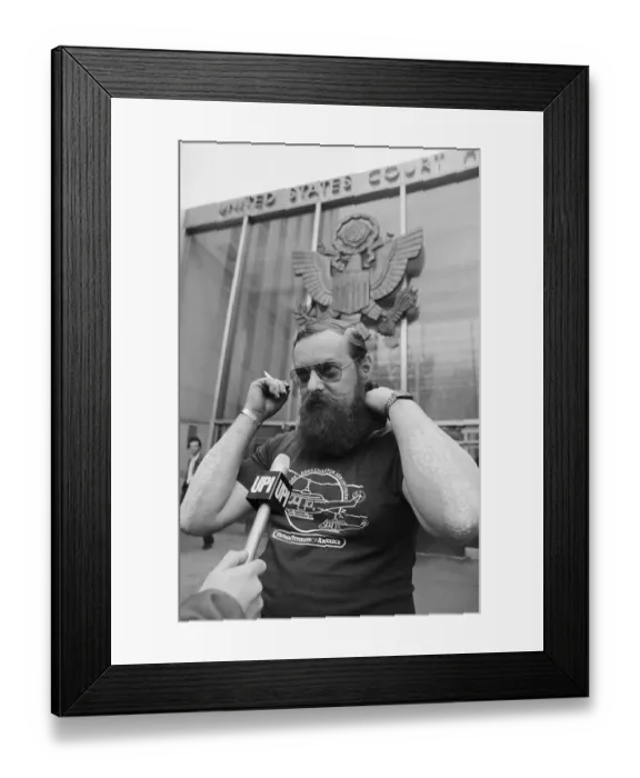 Framed Print : Vietnam Veteran Shows Rashes on Arms Framed Print : Vietnam Veteran Shows Rashes on Arms