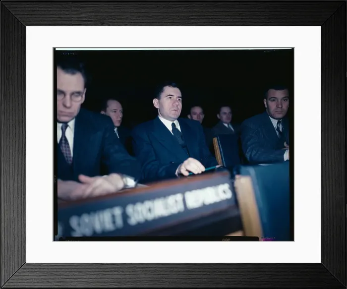 Framed Print : Benjamin F. Fairless Standing by Window Framed Print : Benjamin F. Fairless Standing by Window