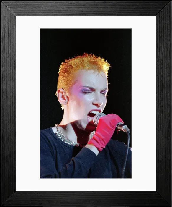 Framed Print : Singer Annie Lennox Framed Print : Singer Annie Lennox