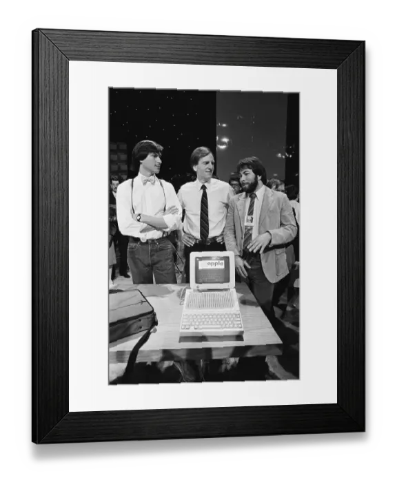 Framed Print : Apple Computer President and Co-Founders Framed Print : Apple Computer President and Co-Founders