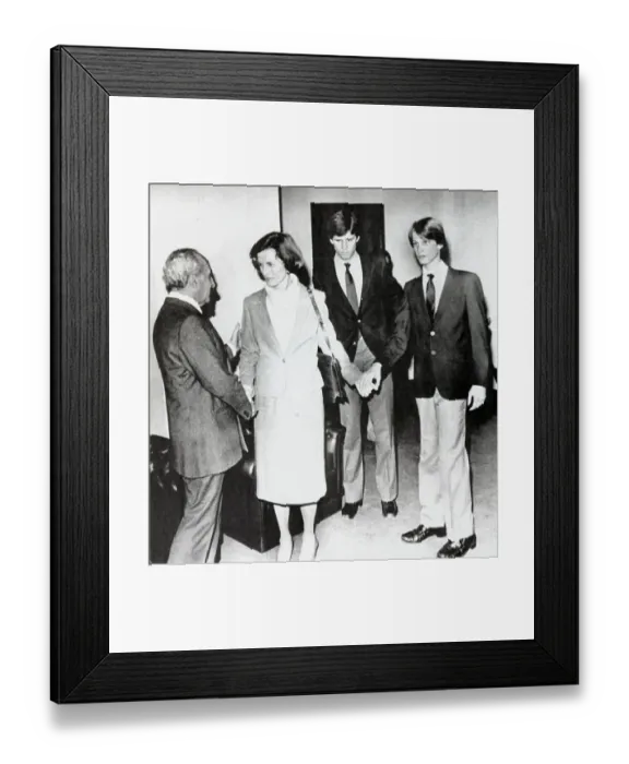 Framed Print : Mrs. Kerr and Samir Thabet Framed Print : Mrs. Kerr and Samir Thabet