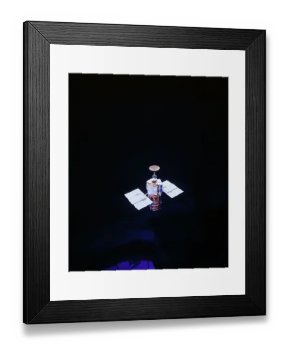 Framed Print : Solar Max Satellite Framed Print : Solar Max Satellite