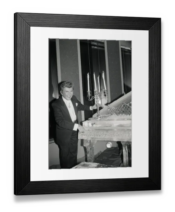 Framed Print : Liberace Plays An Ice Piano Framed Print : Liberace Plays An Ice Piano
