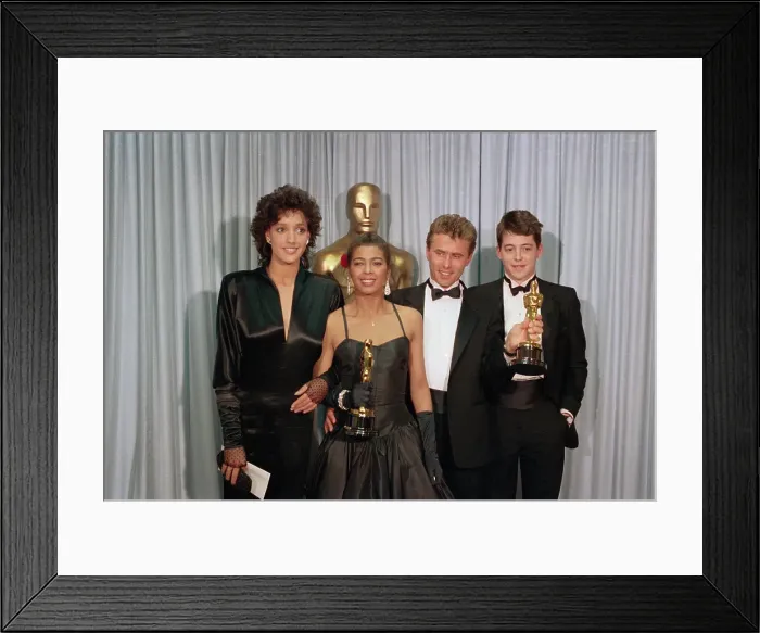 Framed Print : Writers and Presenters for Song of the Year at the Academy Awards Framed Print : Writers and Presenters for Song of the Year at the Academy Awards