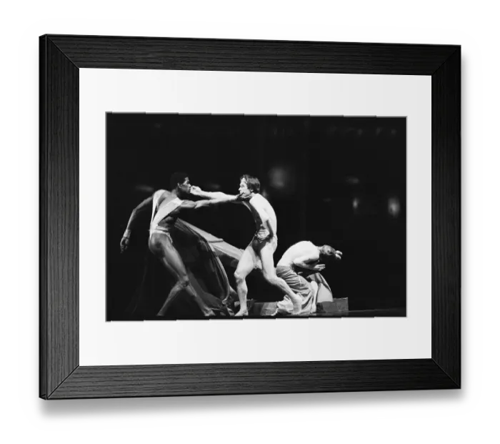 Framed Print : Rudolf Nureyev and Dancers Performing Framed Print : Rudolf Nureyev and Dancers Performing