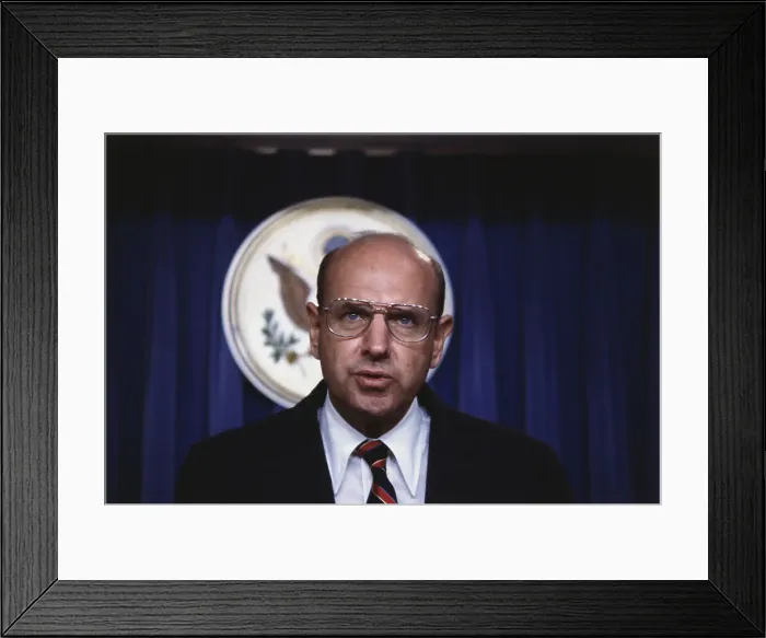 Framed Print : Thomas Pickering Speaking
