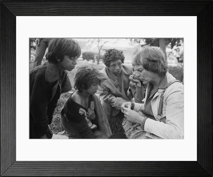 Framed Print : Person Holding an Umbrella Framed Print : Person Holding an Umbrella