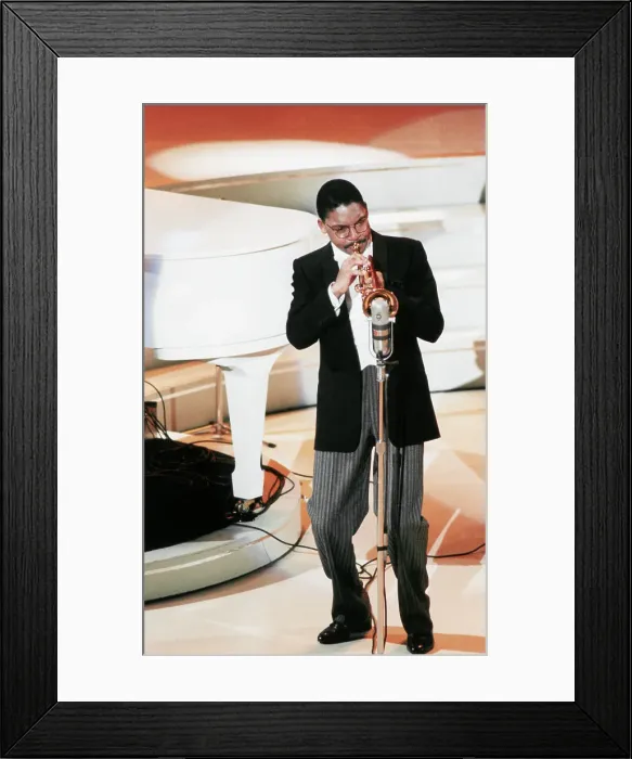 Framed Print : Wynton Marsalis in Performance Framed Print : Wynton Marsalis in Performance
