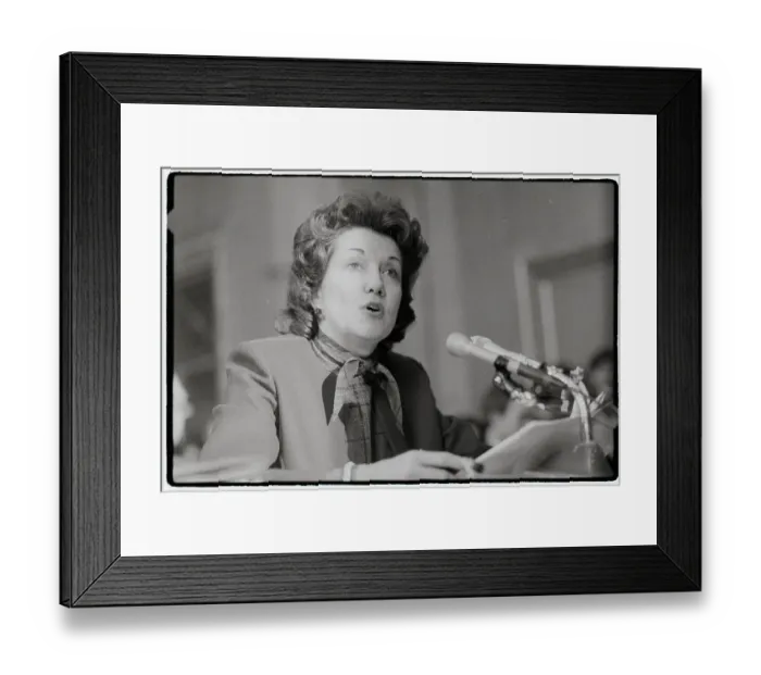 Framed Print : Dole Testifying at Senate Hearing Framed Print : Dole Testifying at Senate Hearing