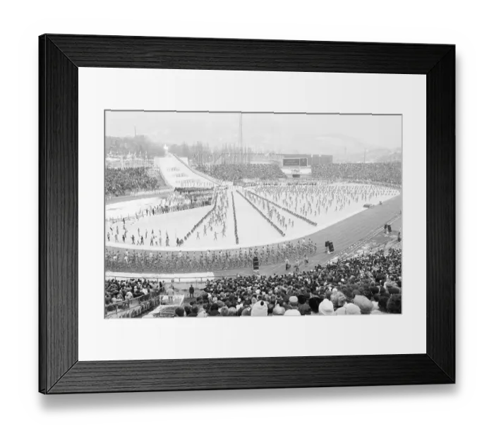 Framed Print : Opening of Sarajevo Olympic Games Framed Print : Opening of Sarajevo Olympic Games