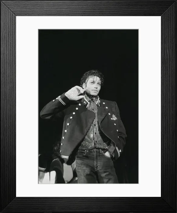 Framed Print : Portrait of Michael Jackson Framed Print : Portrait of Michael Jackson
