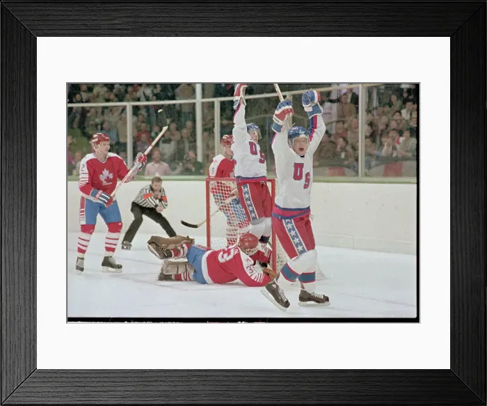 Framed Print : Olympic Hockey Game Framed Print : Olympic Hockey Game