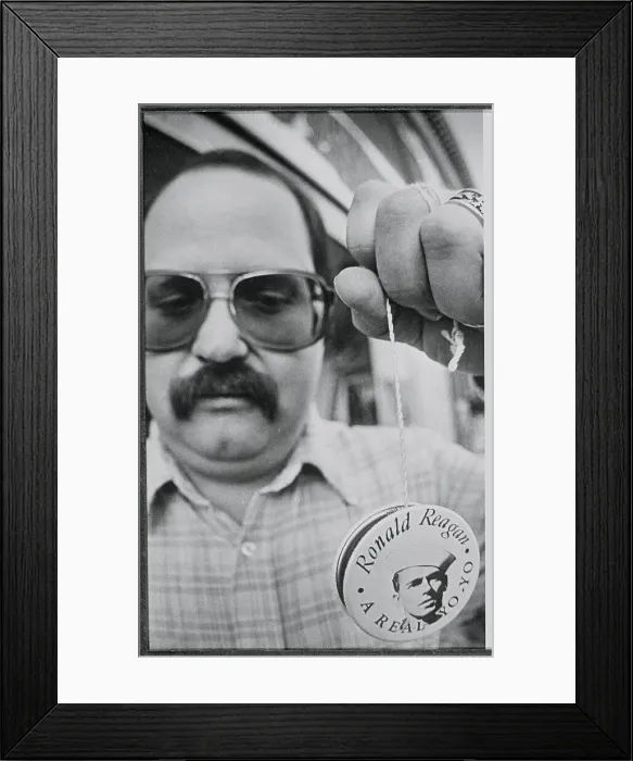 Framed Print : Ronald Reagan Yo-Yo Framed Print : Ronald Reagan Yo-Yo