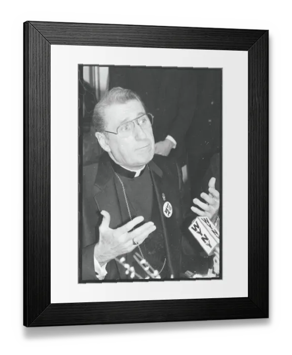 Framed Print : Bishop John O'Connor Framed Print : Bishop John O'Connor