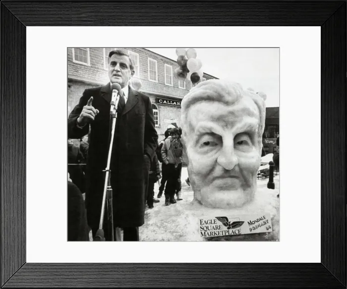 Framed Print : Walter Mondale