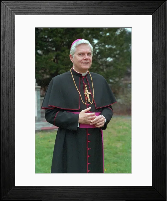 Framed Print : Portrait of Bernard Francis Law Framed Print : Portrait of Bernard Francis Law