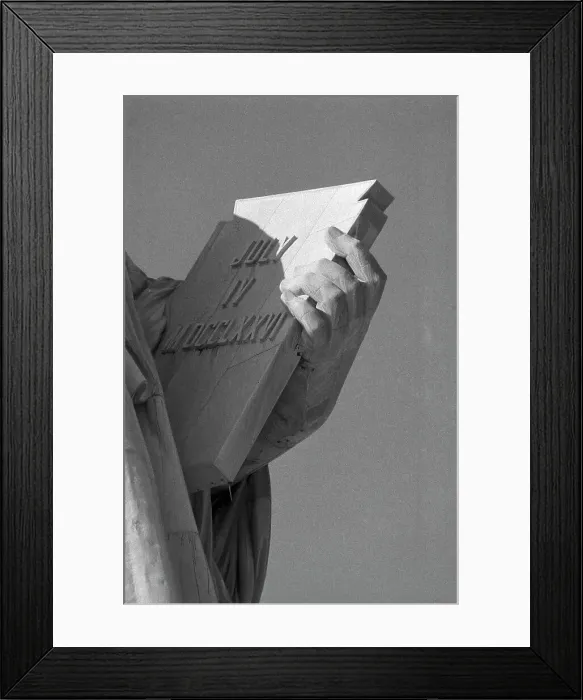 Framed Print : Statue of Liberty Holding Tablet Framed Print : Statue of Liberty Holding Tablet