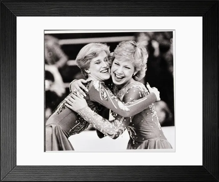 Framed Print : Elaine Zayak and Rosalynn Sumners Framed Print : Elaine Zayak and Rosalynn Sumners