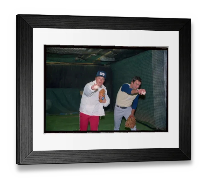 Framed Print : Tom Swan and Tom Seaver Exercising Together Framed Print : Tom Swan and Tom Seaver Exercising Together