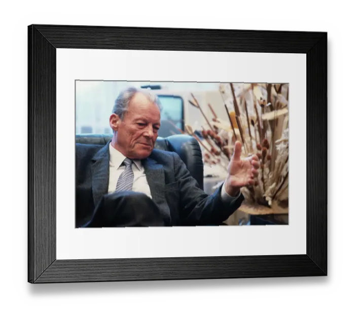 Framed Print : Willy Brandt Framed Print : Willy Brandt