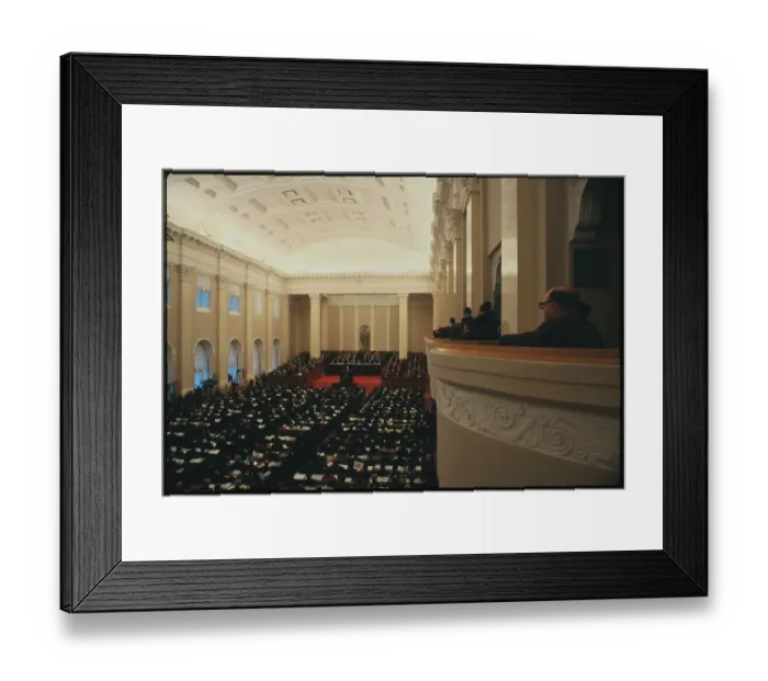 Framed Print : Soviet Legislature Meeting at the Kremlin Framed Print : Soviet Legislature Meeting at the Kremlin
