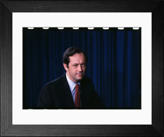 Framed Print : Bill Bradley Smiling for Camera Framed Print : Bill Bradley Smiling for Camera