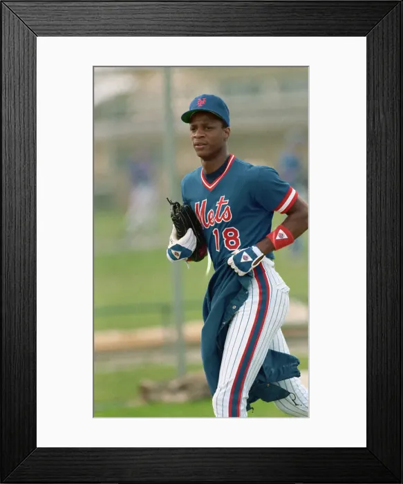 Framed Print : Portrait of Darryl Strawberry Framed Print : Portrait of Darryl Strawberry